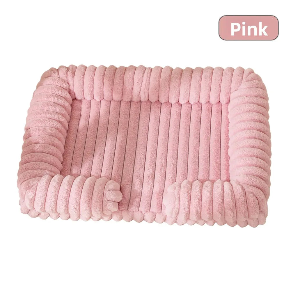 Luxury Sofa Dog Bed - Winter Warm Orthopedic Pet Couch