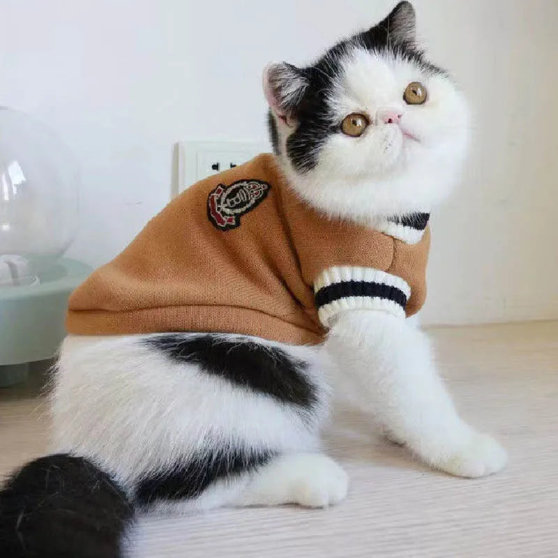Knit Cat Sweater – Cozy Winter Pullover