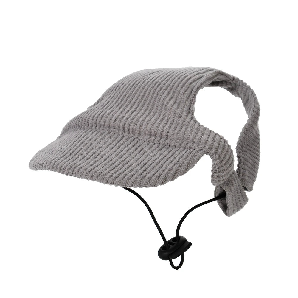 Knit Dog Beanie Hat with Ear Holes