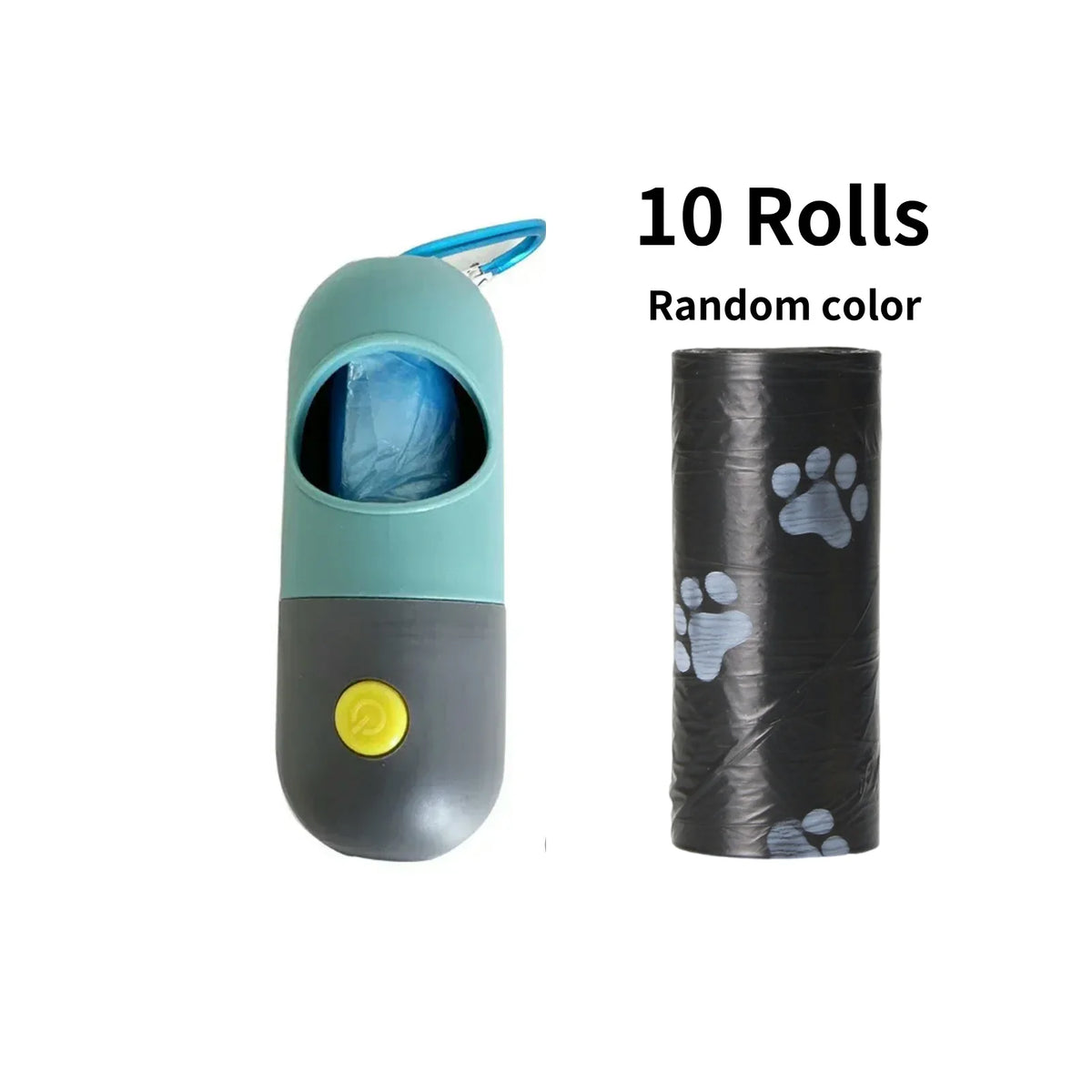 LED-Light Poop Bag Dispenser – Night-Walk Ready