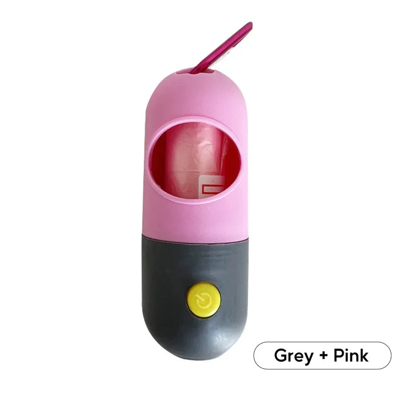 LED-Light Poop Bag Dispenser – Night-Walk Ready