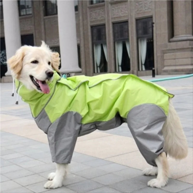 Lightweight Waterproof Dog Raincoat