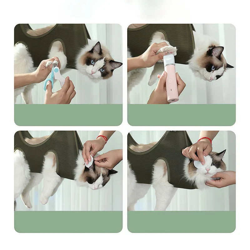 Pet Grooming Hammock – Stress-Free Nail Trim Helper