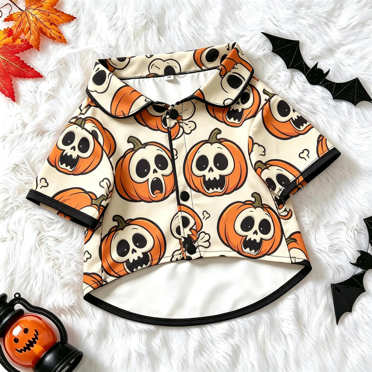 Glow Skeleton Bones Dog Shirt – Halloween