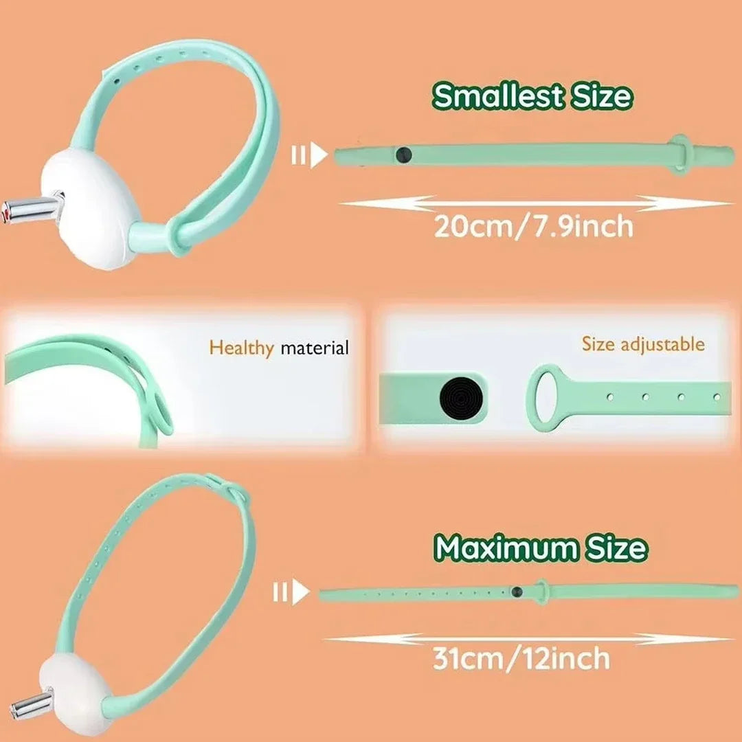 Auto Laser Cat Collar – USB Rechargeable Interactive Teaser
