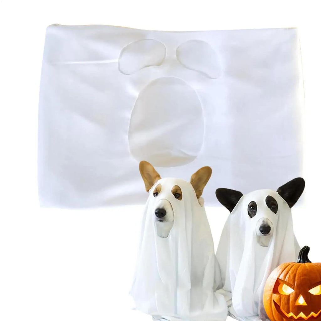 Ghost Dog Hoodie – Halloween Costume for Dogs
