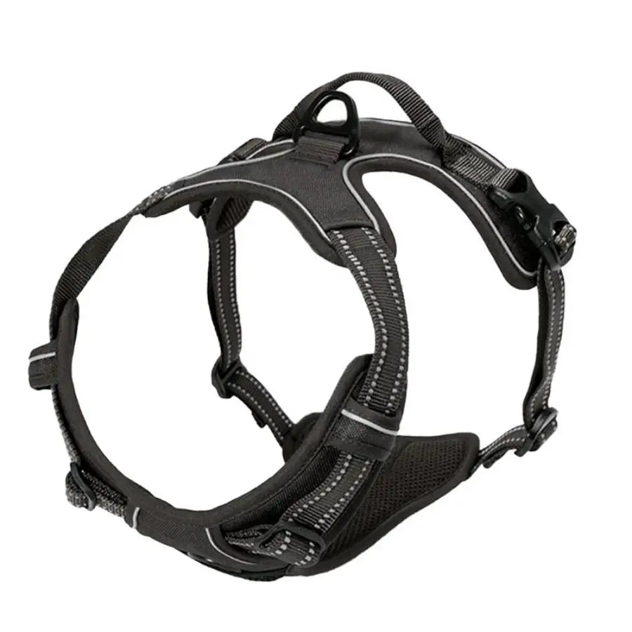 No-Pull Front-Clip Reflective Dog Harness
