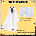 Ghost Dog Hoodie – Halloween Costume for Dogs