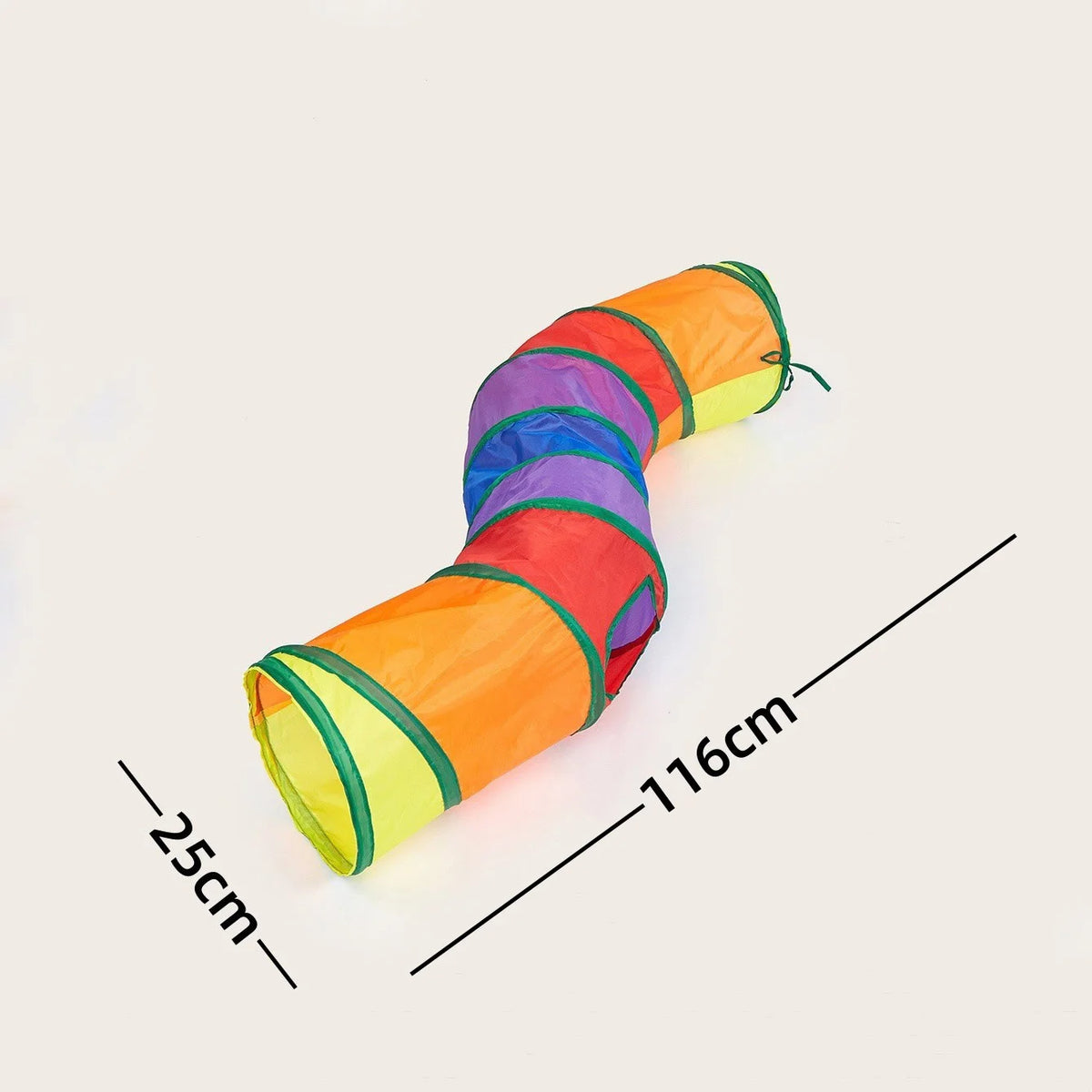 Collapsible 3-Way Cat Tunnel