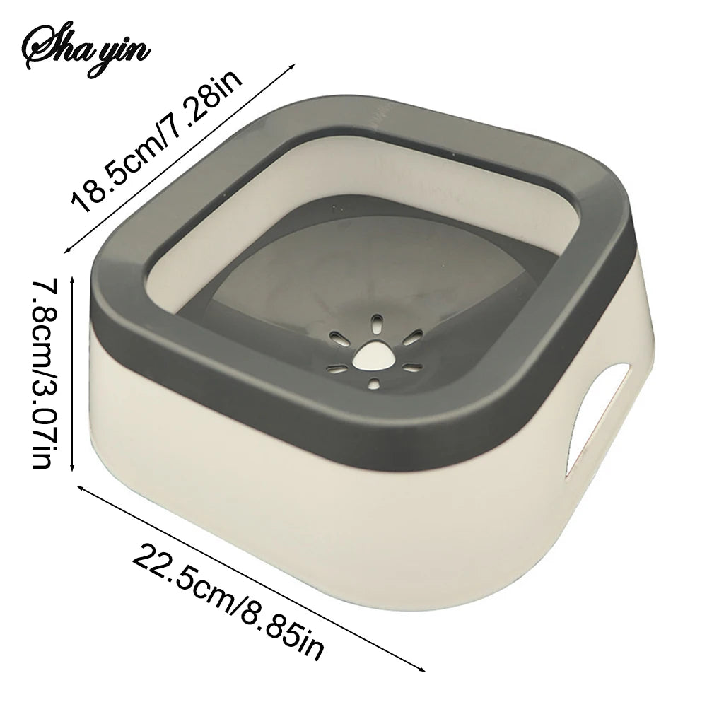 No-Spill Splash-Proof Dog Water Bowl – Travel & Car Basin