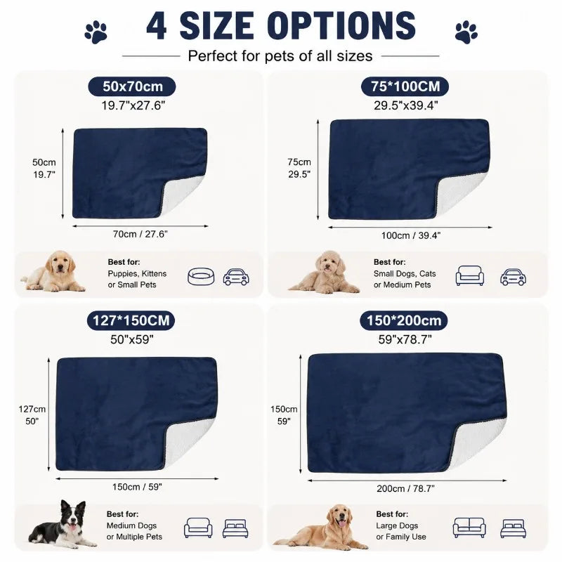 Insulated Waterproof Pet Travel Blanket