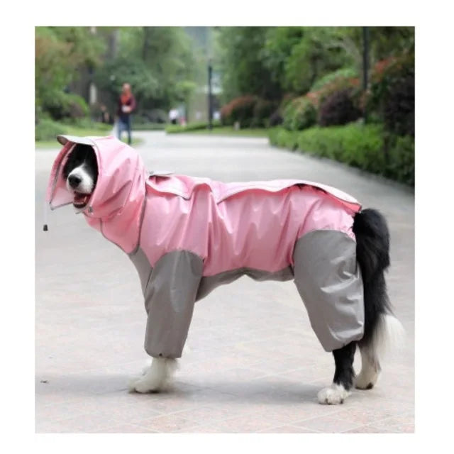 Lightweight Waterproof Dog Raincoat