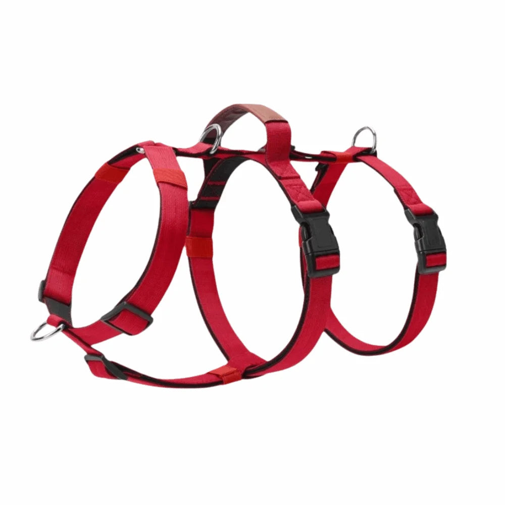 Dog Traction Supplies Adjustable Dog Harness Vest Anti Breakaway Durable Dog Anti Escape Vest Comfortable Training Vest Hiking