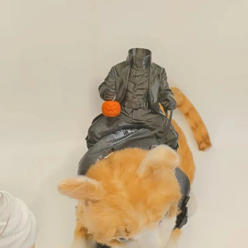 Headless Horseman Rider Dog Costume