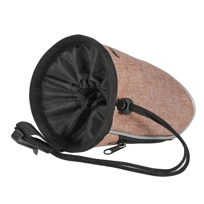 Dog Treat Training Pouch with Poop Bag Dispenser