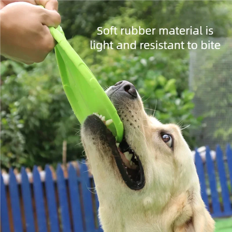 Soft TPR Flying Disc – Bite-Resistant Dog Frisbee