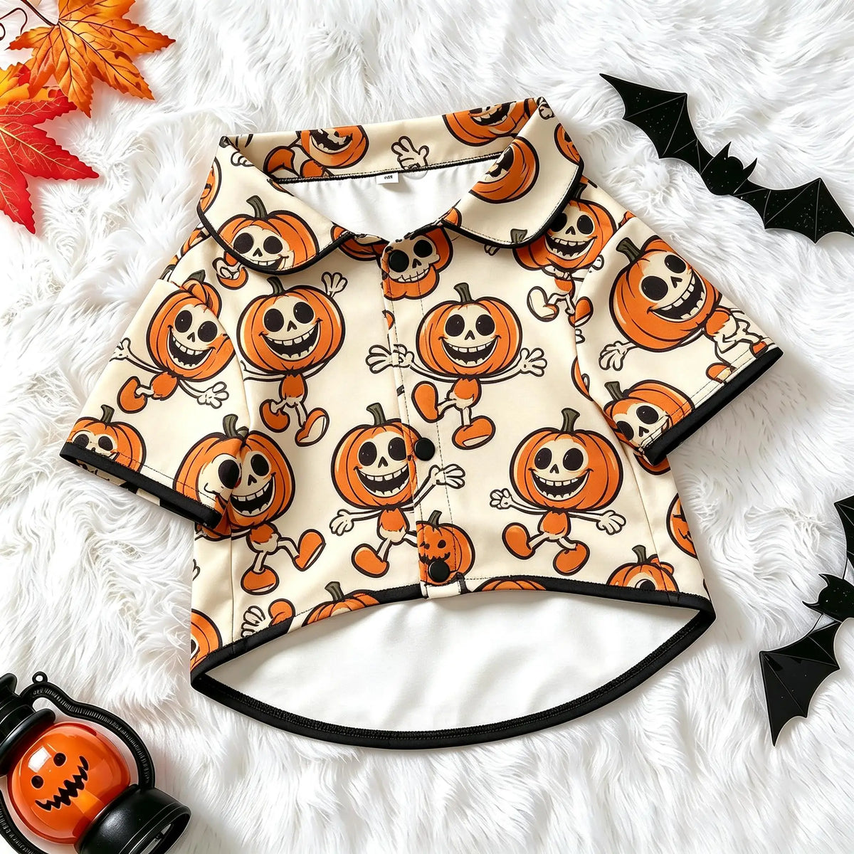 Glow Skeleton Bones Dog Shirt – Halloween