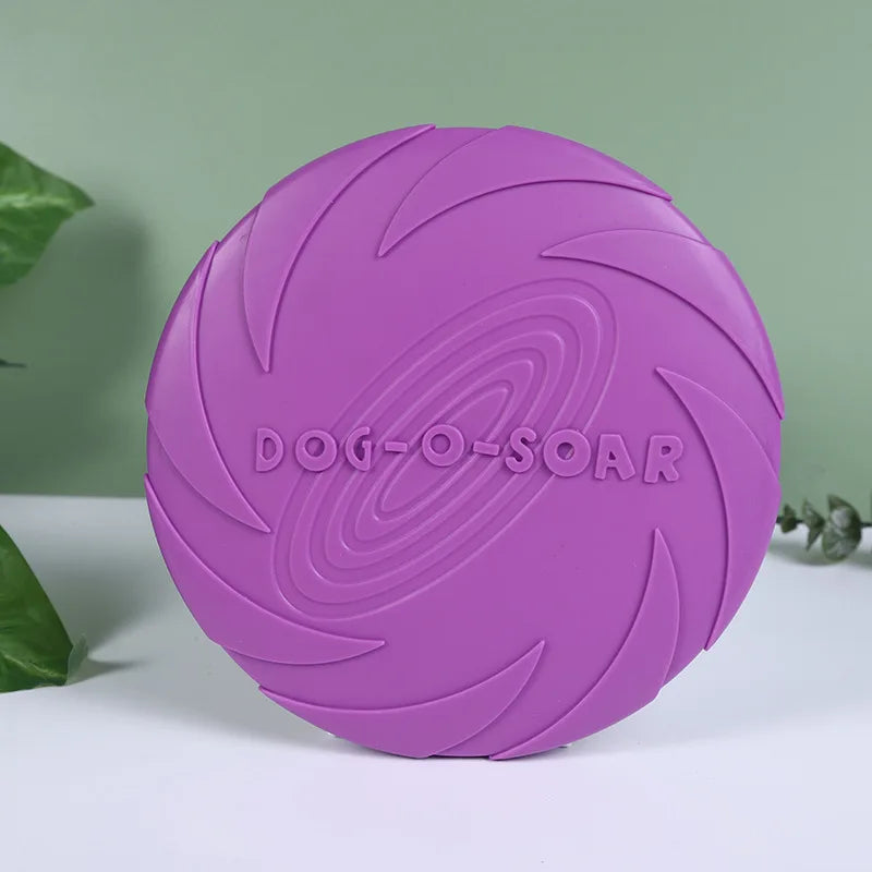 Soft TPR Flying Disc – Bite-Resistant Dog Frisbee