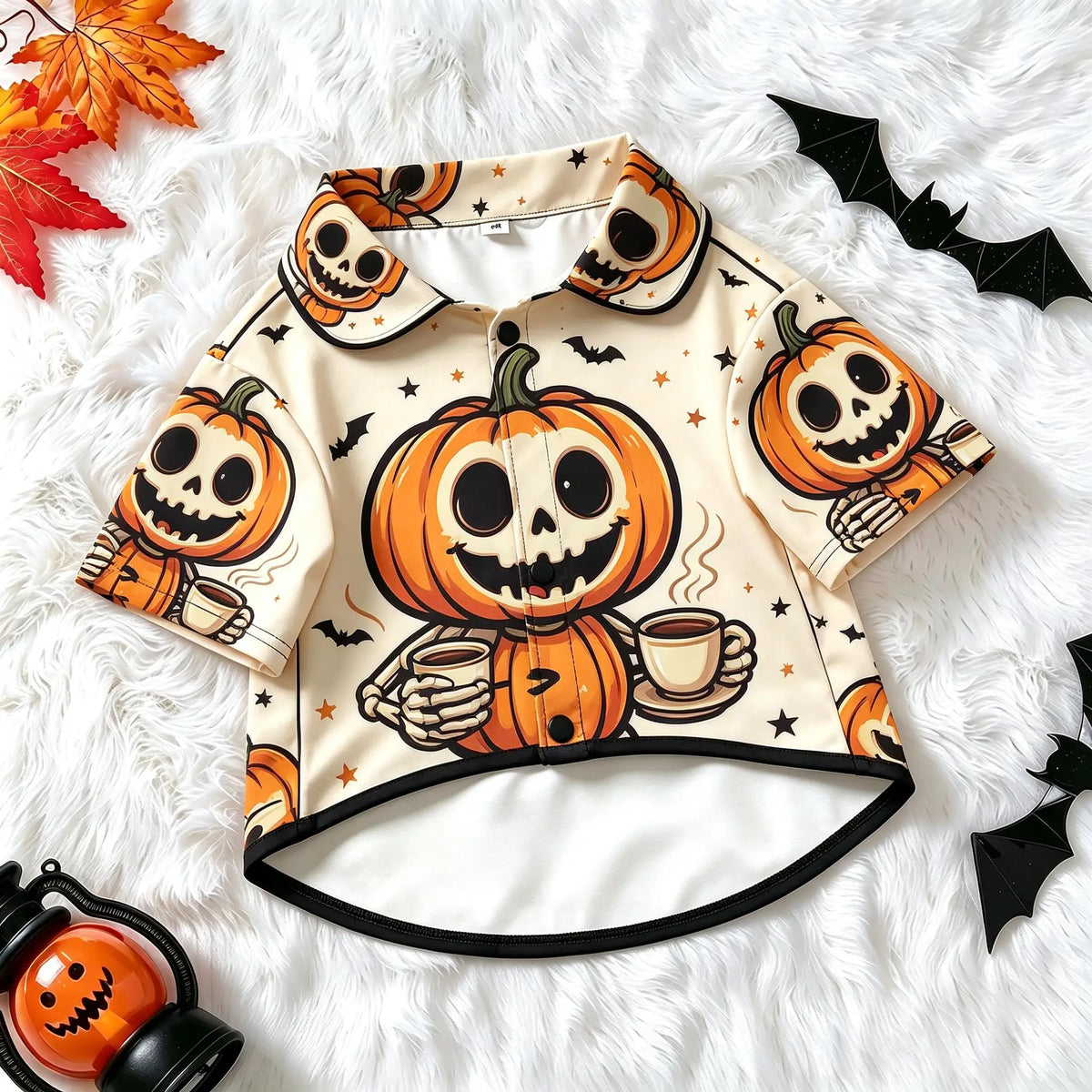 Glow Skeleton Bones Dog Shirt – Halloween