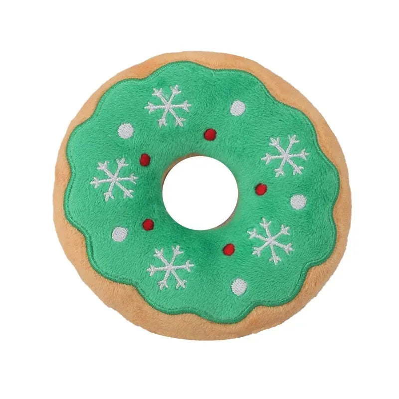Christmas Squeaky Dog Toy Pack – Plush Holiday Chew Toys