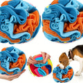 Snuffle Ball Treat-Dispensing Dog Toy