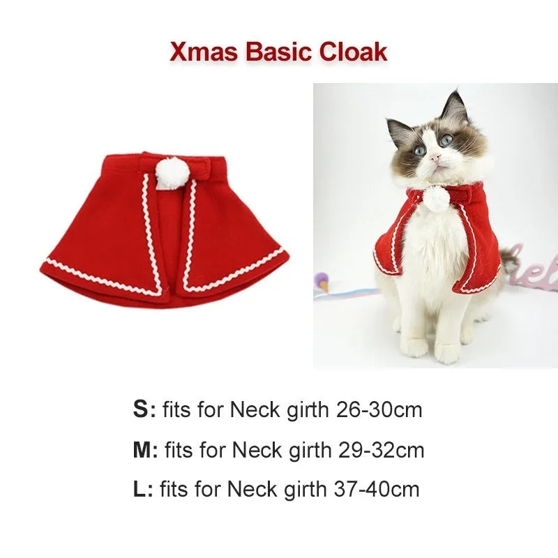 Santa Claus Pet Costume – Christmas Dress-Up for Dogs & Cats