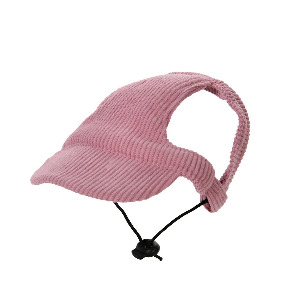 Knit Dog Beanie Hat with Ear Holes