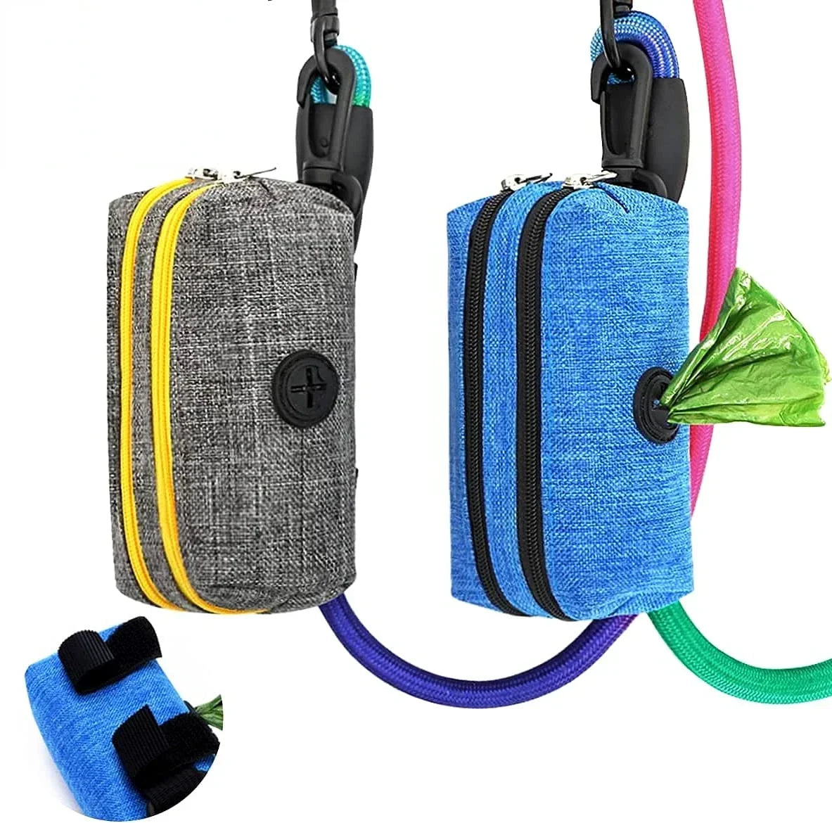 Dog Poop Bag Dispenser + Waste Bag Rolls