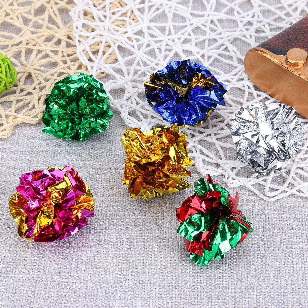 Crinkle Ball Cat Toy Multipack