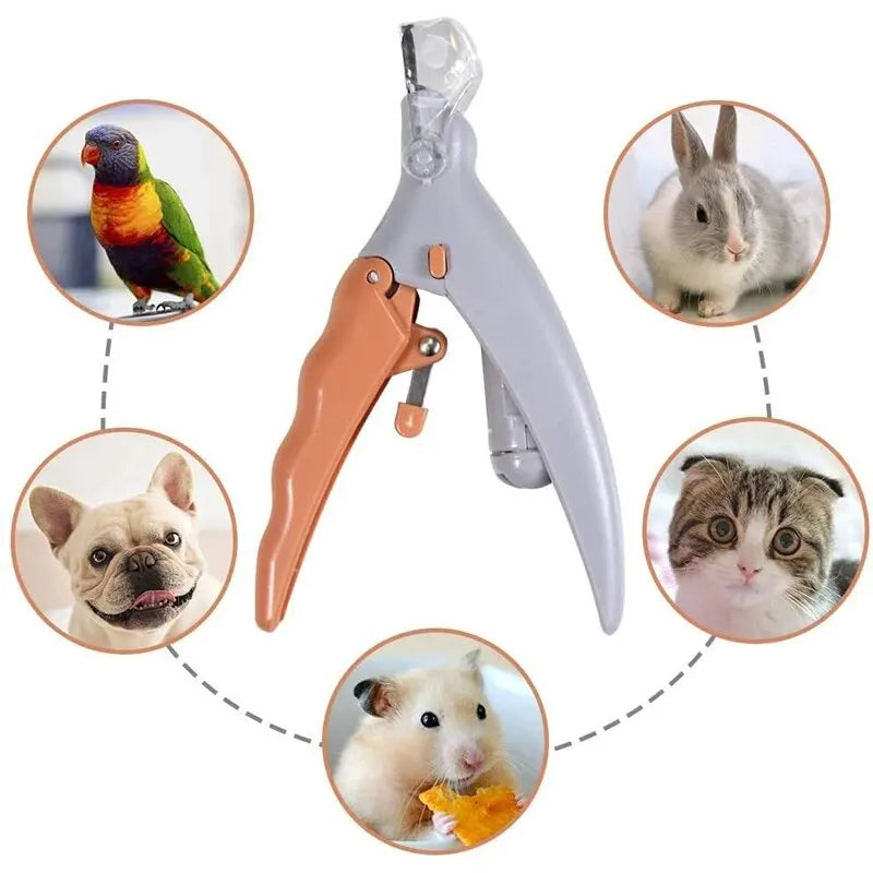 LED Pet Nail Clipper with Safety Guard