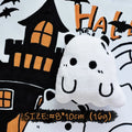 Halloween Plush Squeaky Dog Toy – Ghost, Pumpkin & Bat