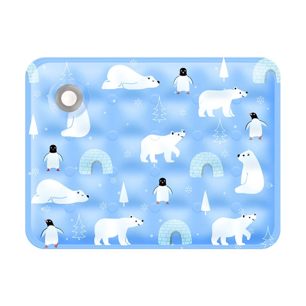 Self-Cooling Gel Pet Mat – Pressure-Activated Cooling Pad