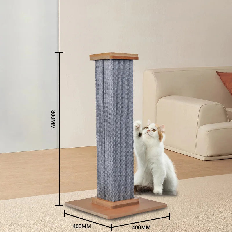 Sisal Cat Scratching Post – Vertical Scratcher