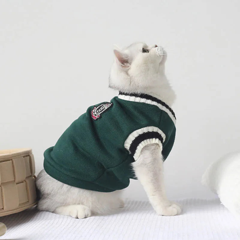 Knit Cat Sweater – Cozy Winter Pullover