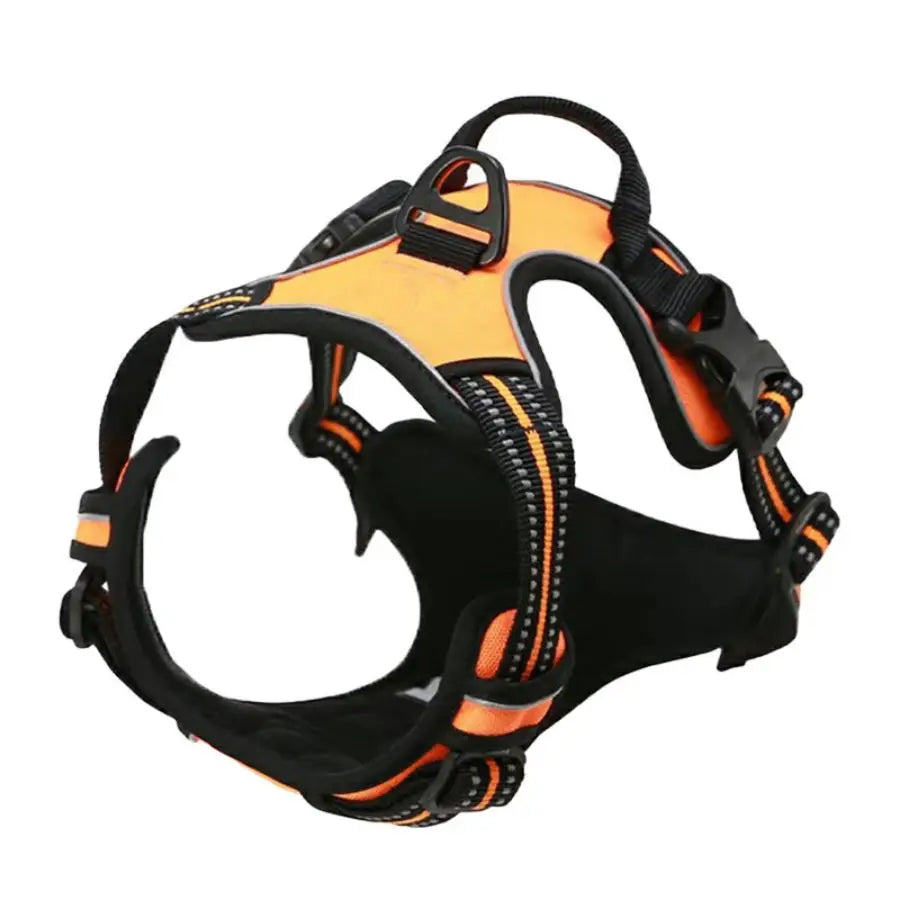 No-Pull Front-Clip Reflective Dog Harness