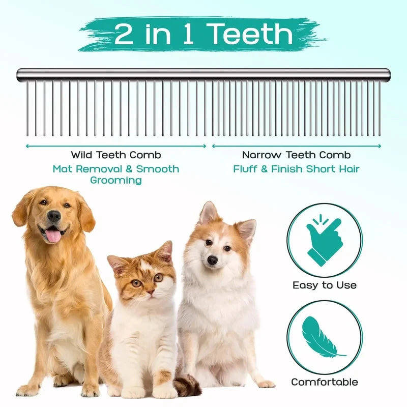 5-in-1 Pet Grooming Scissors Set – Rounded Tip