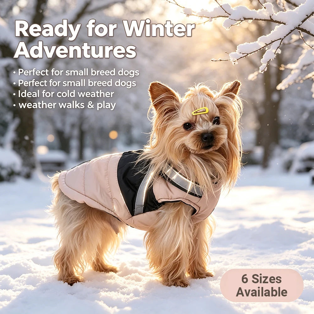 Dog Winter Coat – Warm Puffer Jacket
