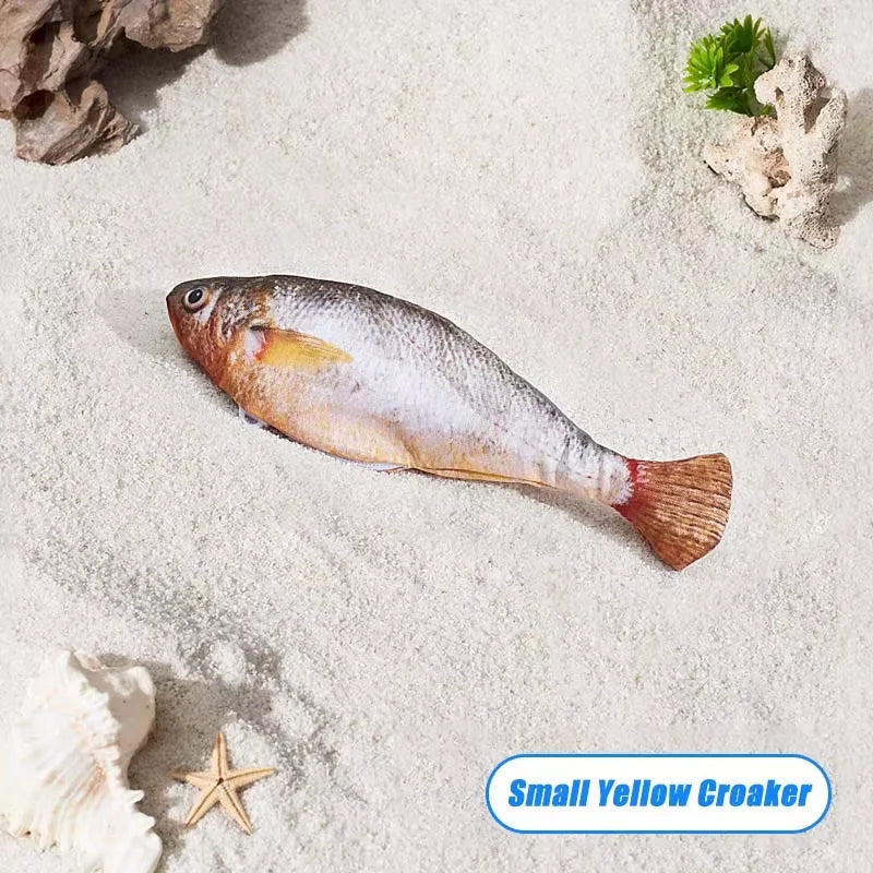 Flopping Fish Cat Toy with Catnip