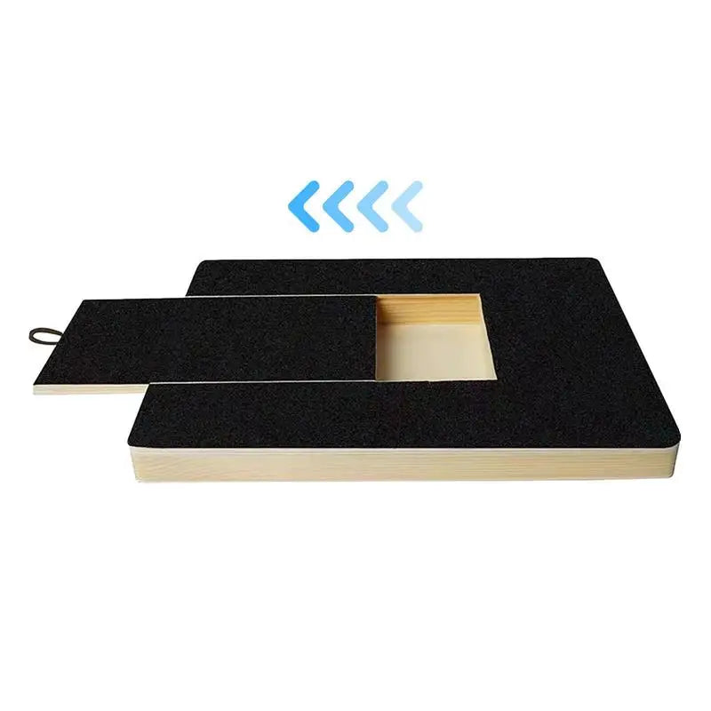 Dog Nail Scratch Filing Board with Treat Box