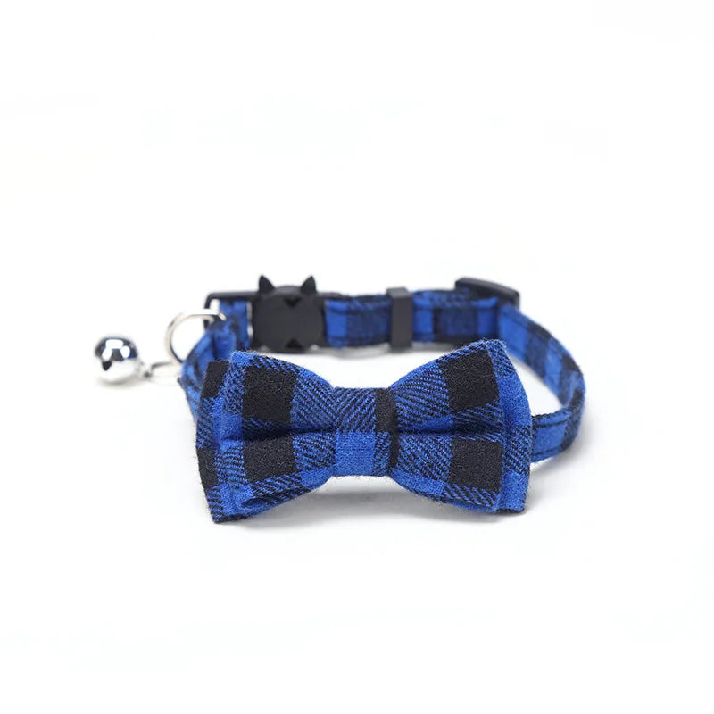 Breakaway Cat Collar with Bow Tie & Bell