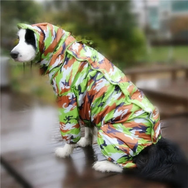 Lightweight Waterproof Dog Raincoat