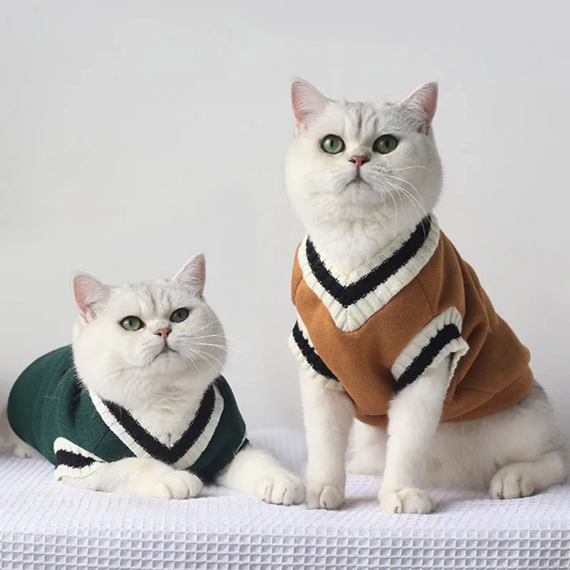 Knit Cat Sweater – Cozy Winter Pullover