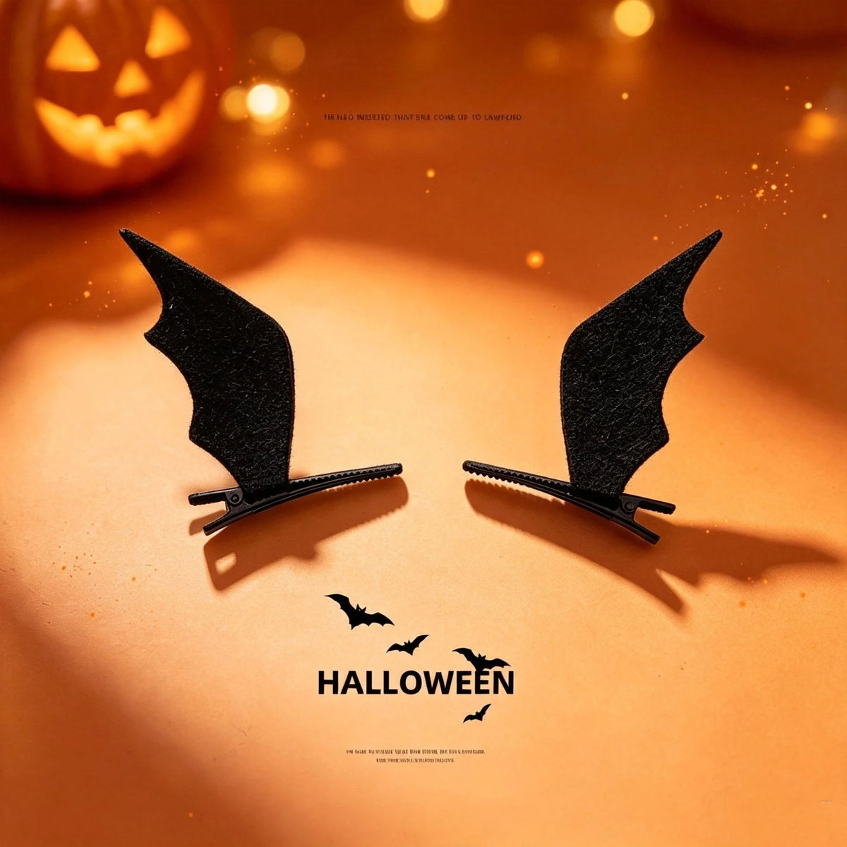 Halloween Pet Headband Set – Bat, Skull & Pumpkin