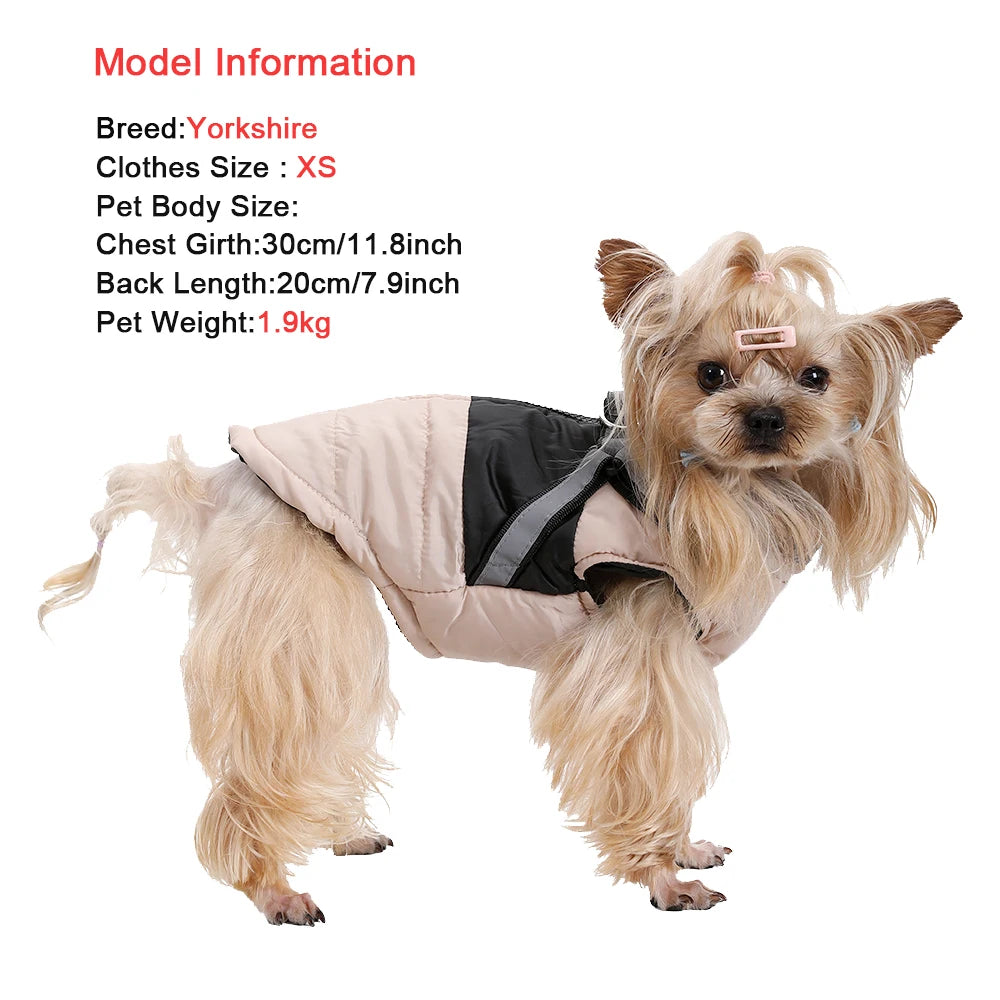 Dog Winter Coat – Warm Puffer Jacket