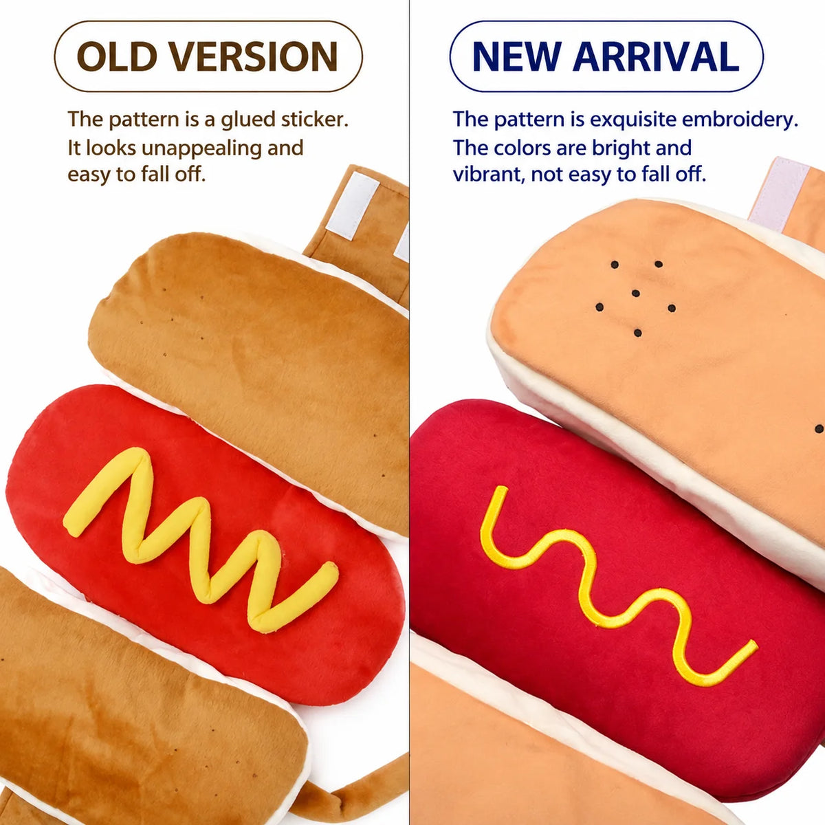 Hot Dog Pet Costume for Halloween