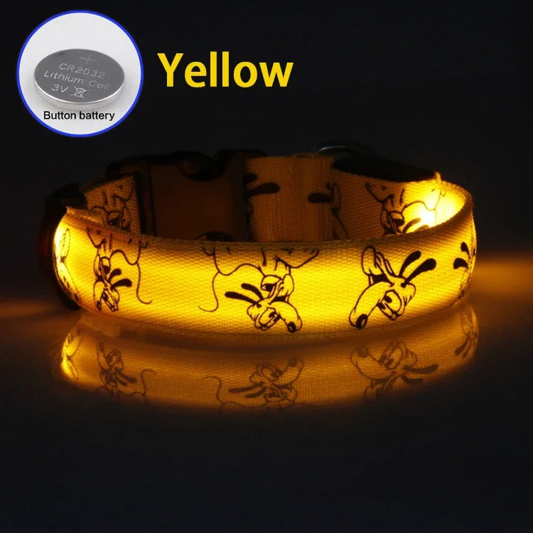 USB Rechargeable LED Dog Collar