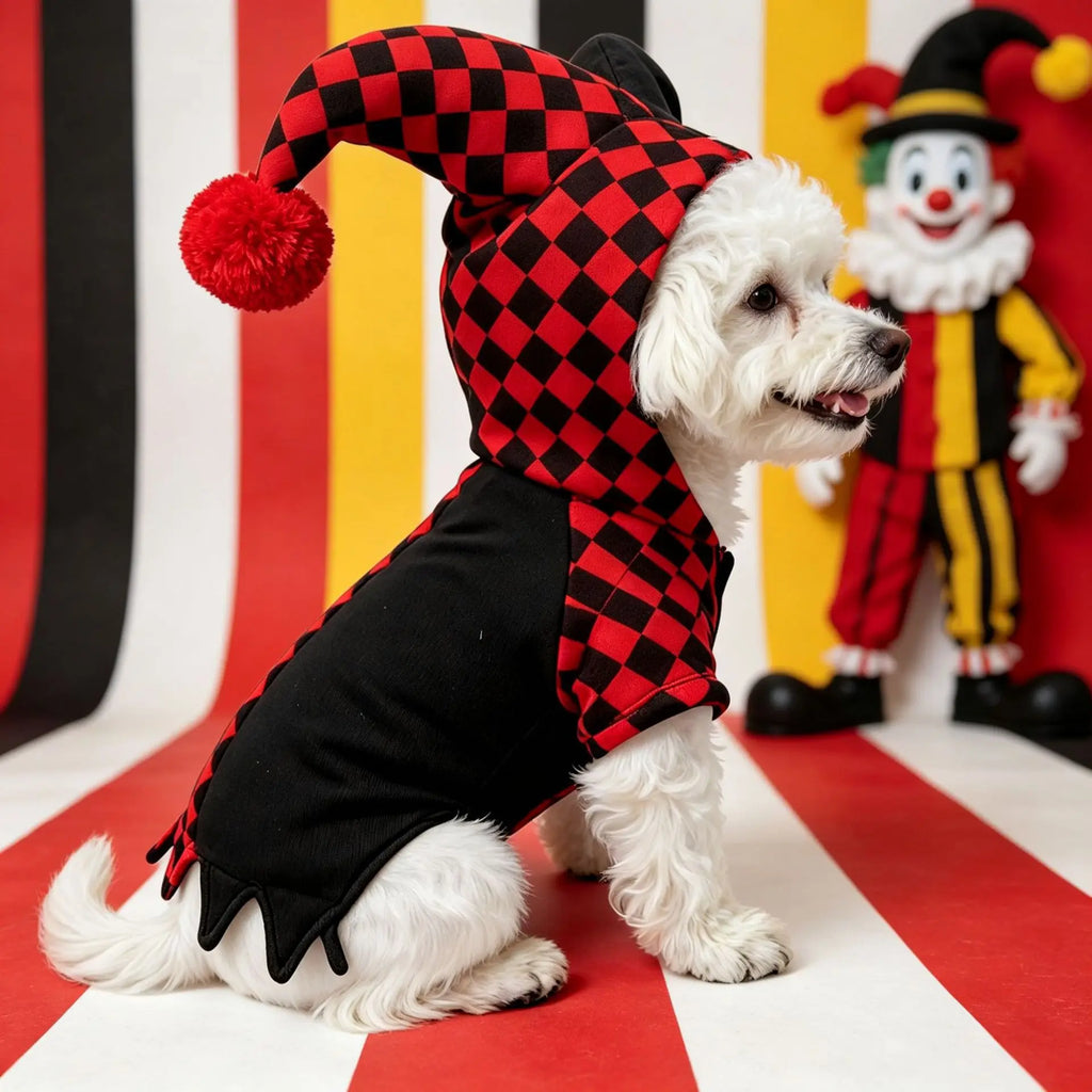 Clown Pet Costume for Halloween
