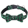 Christmas-Print Dog Collar – Festive Holiday Collar