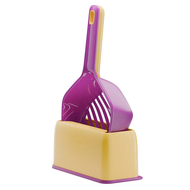 Cat Litter Scoop with Holder Stand