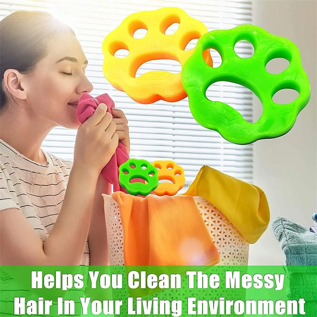 Reusable Laundry Pet Hair Catcher Discs